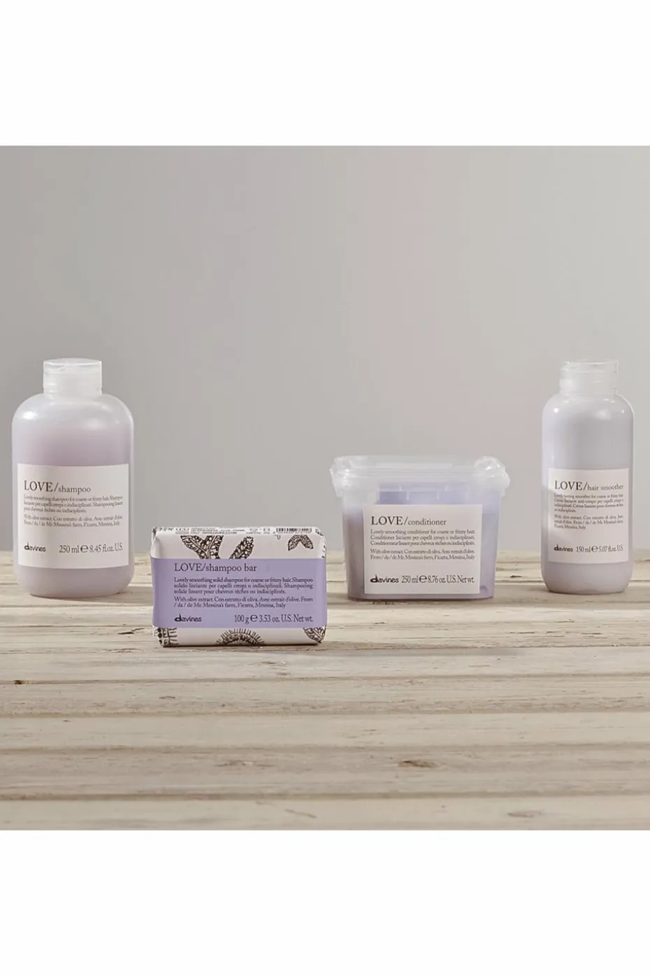 Shampoing solide lissant Love