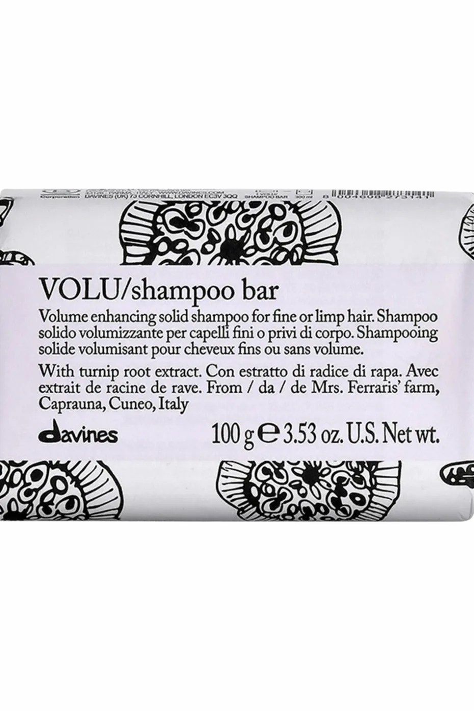 Shampoing solide volumisant Volu
