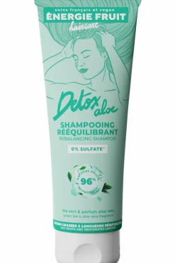 Shampooing clean detox sans sulfate pour pointes sèches et racines grasses