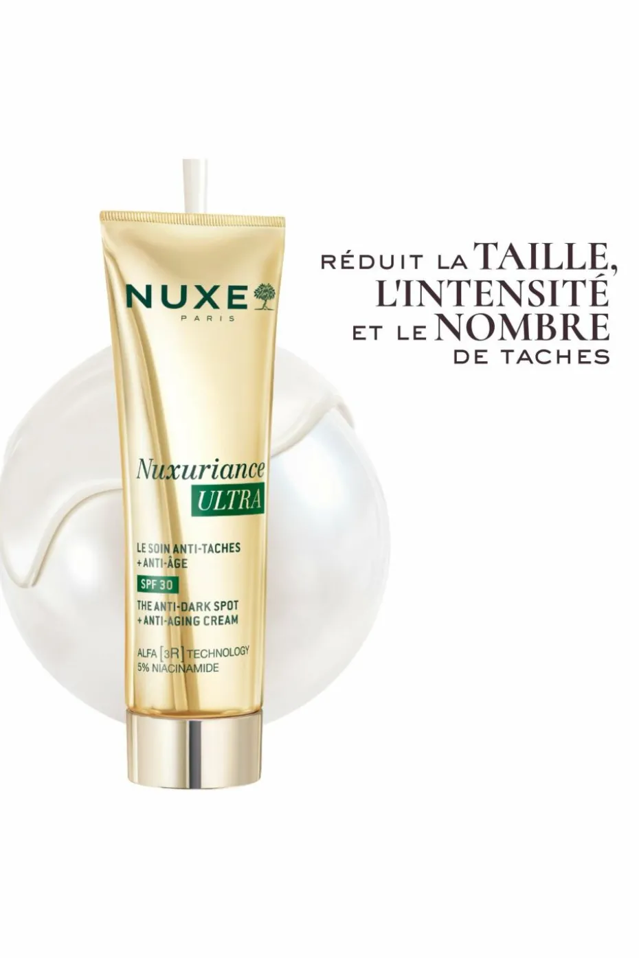 Soin anti-taches et anti-âge SPF30 Nuxuriance ultra