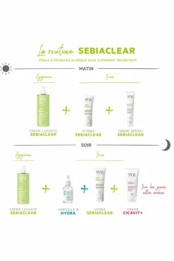 Soin visage réparateur hydratant & apaisant Sebiaclear