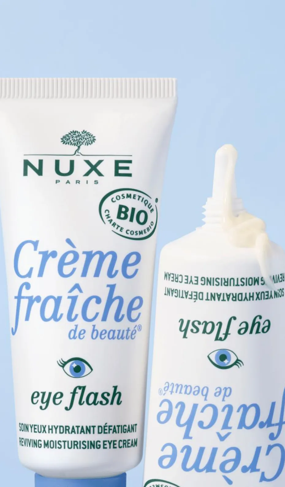 Soin yeux hydratant bio Crème fraîche de beauté® Eye Flash