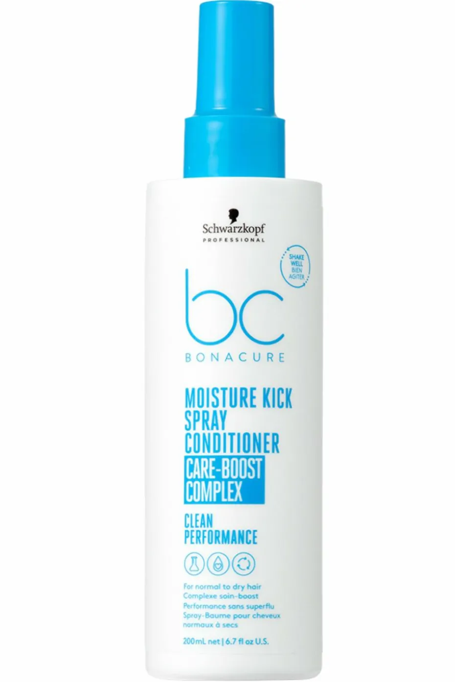 Spray démélant cheveux normaux à secs BC Clean