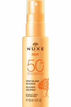 Spray fondant visage et corps haute protection SPF50 Nuxe Sun