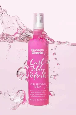 Spray rafraîchissant boucles