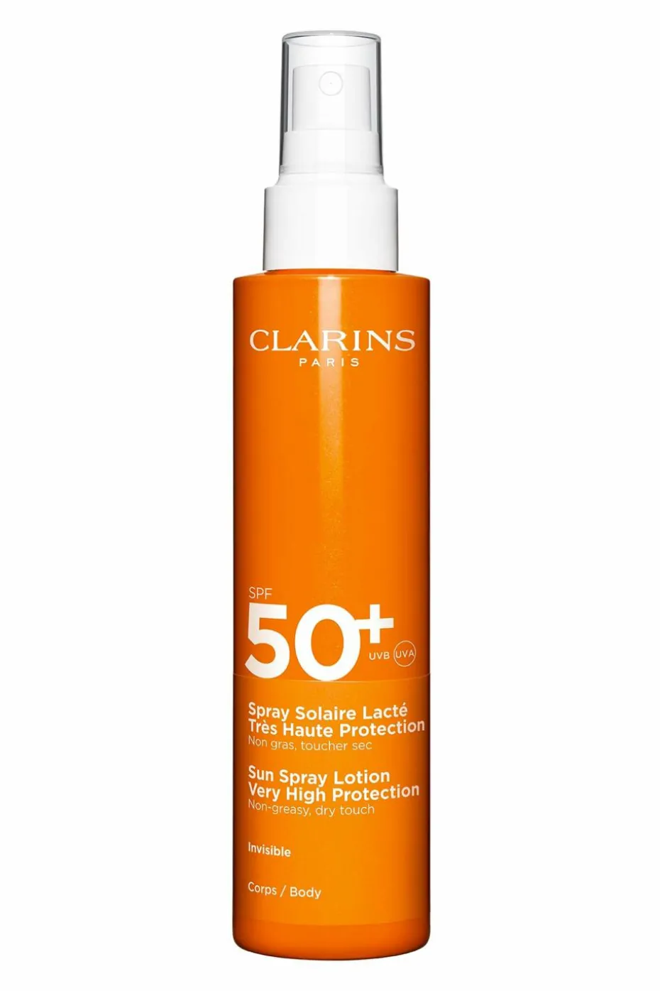 Spray solaire lacté corps SPF50+
