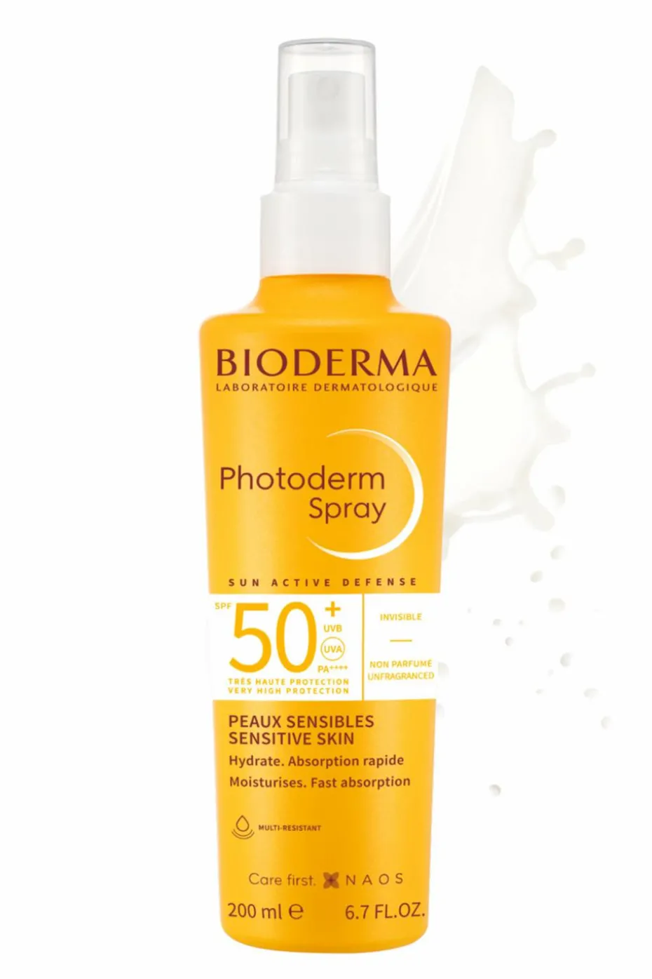 Spray solaire SPF50+