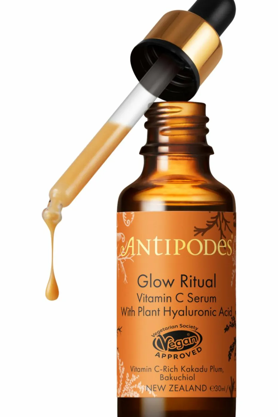 Sérum à la vitamine C & à l’acide hyaluronique végétal Glow Ritual