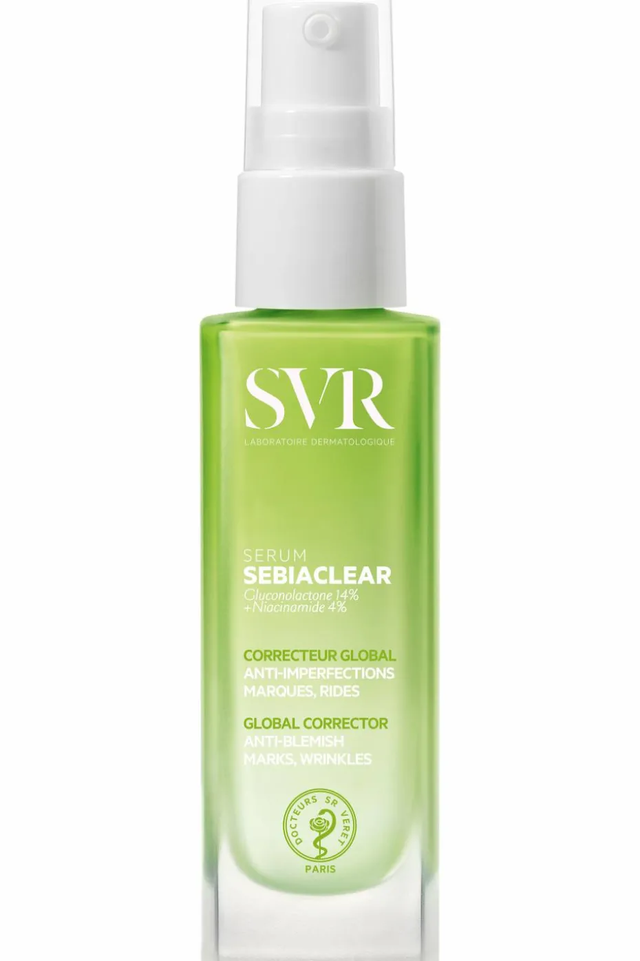 Sérum correcteur global anti-imperfections, marques, rides Sebiaclear