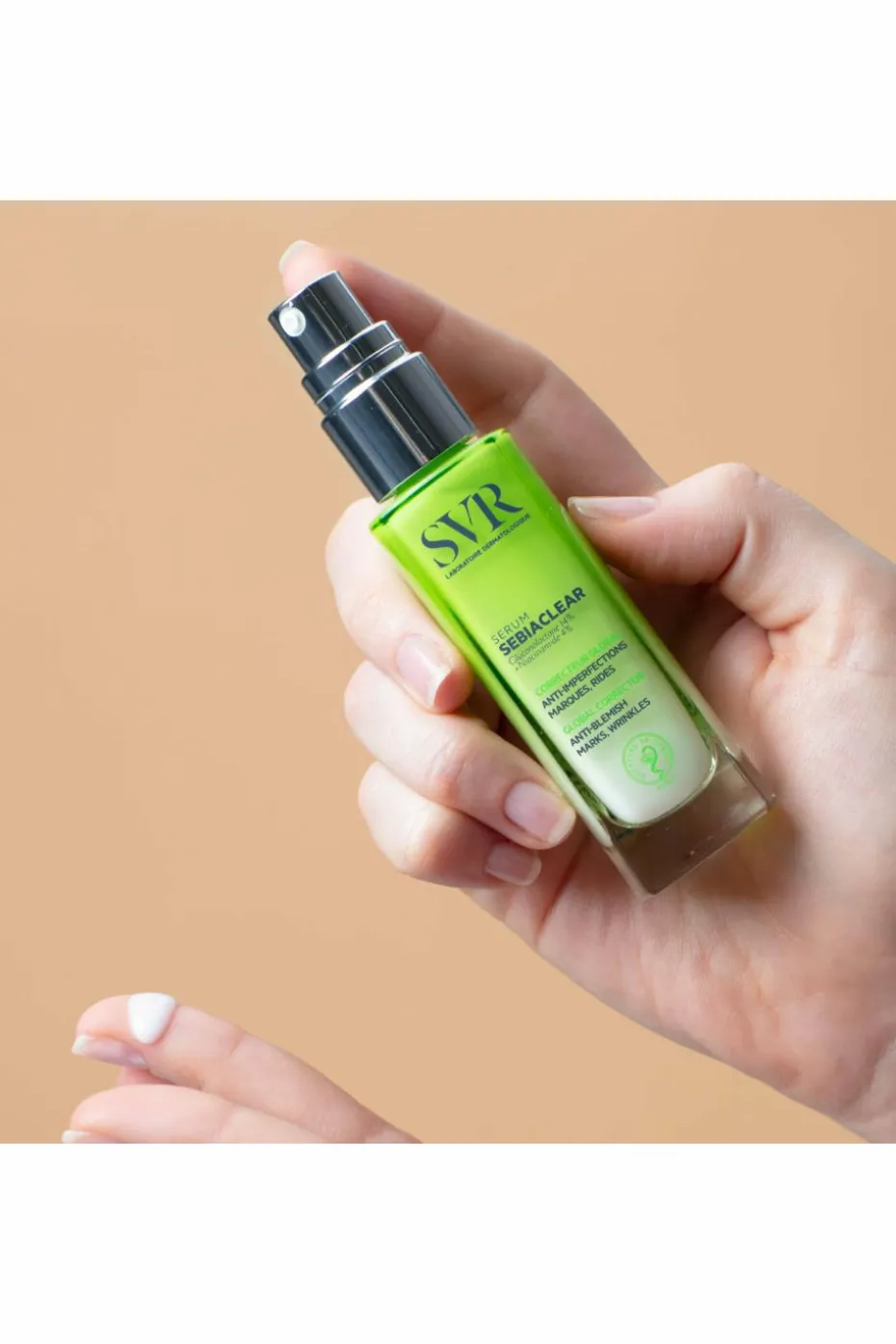 Sérum correcteur global anti-imperfections, marques, rides Sebiaclear