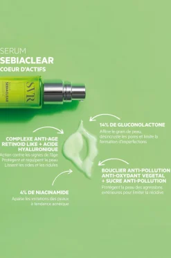Sérum correcteur global anti-imperfections, marques, rides Sebiaclear