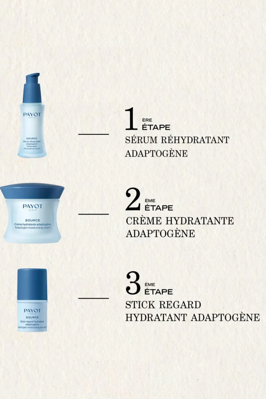 Sérum réhydratant adaptogène