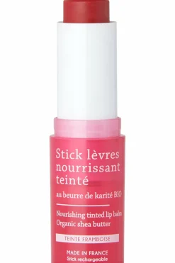 Stick lèvres nourrissant teinté rechargeable au beurre de karité BIO