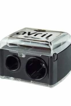 Taille-crayon double avec récuperateur