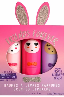 Trio baumes à lèvres Glitter