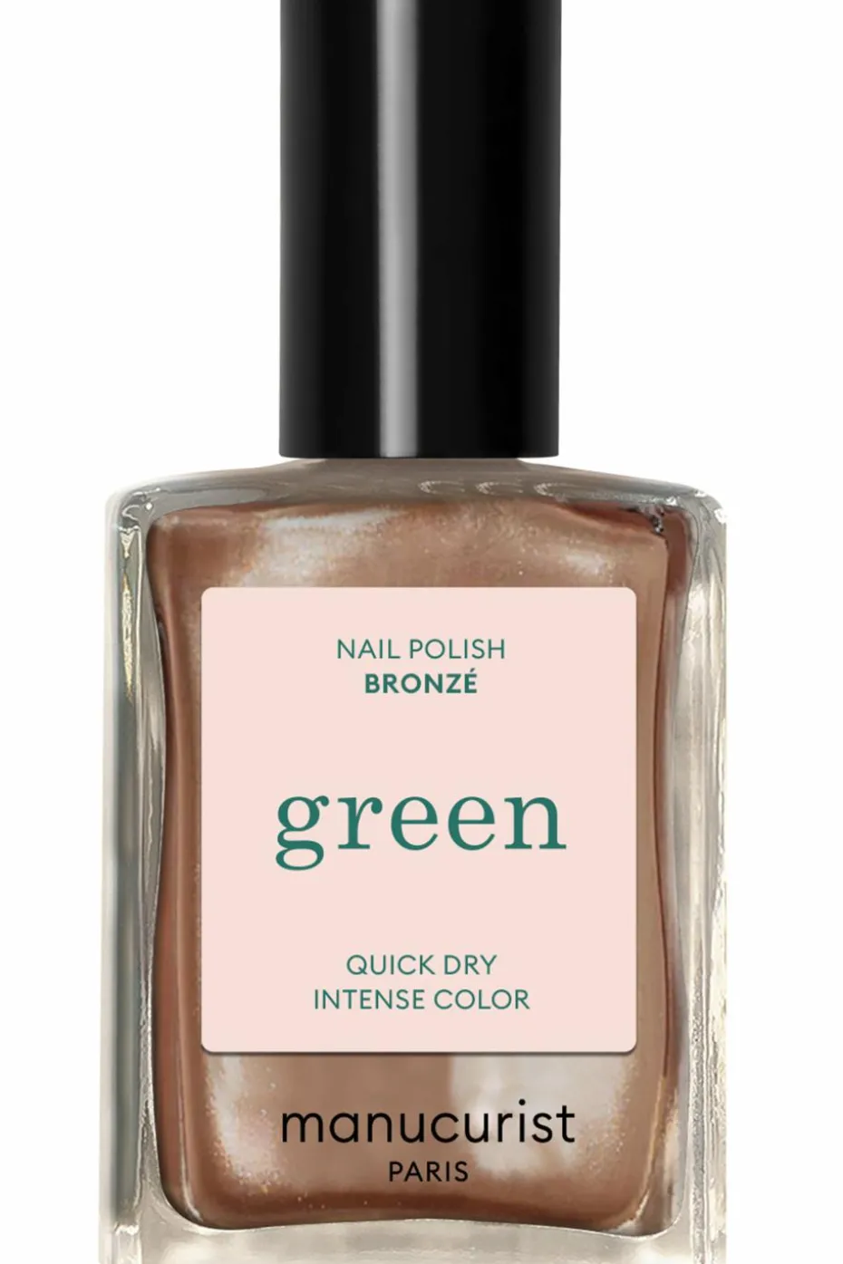 Vernis green Les paillettés