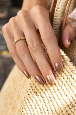 Vernis green Les paillettés