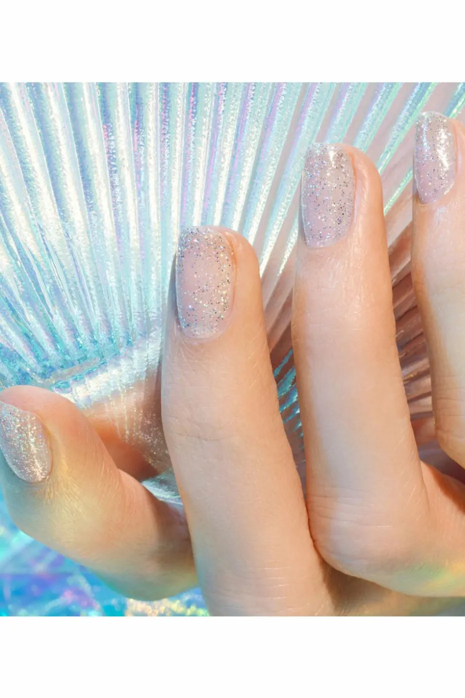 Vernis green Les paillettés