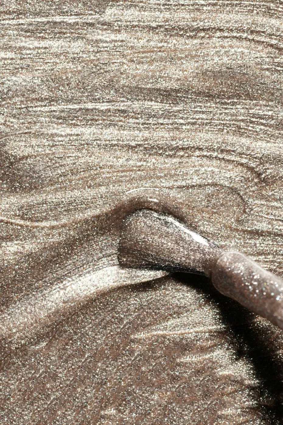 Vernis green Les paillettés