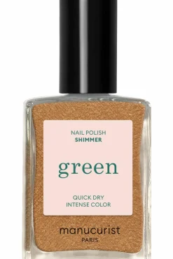 Vernis green Les paillettés