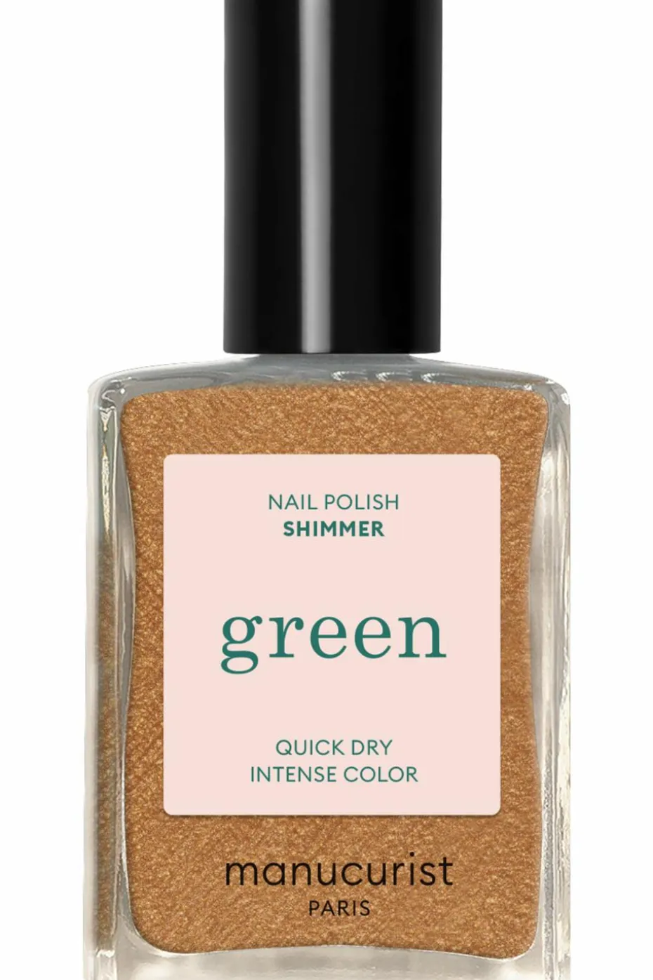 Vernis green Les paillettés