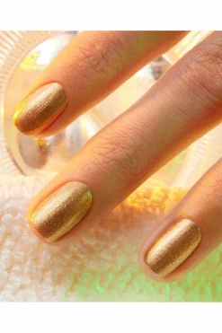 Vernis green Les paillettés