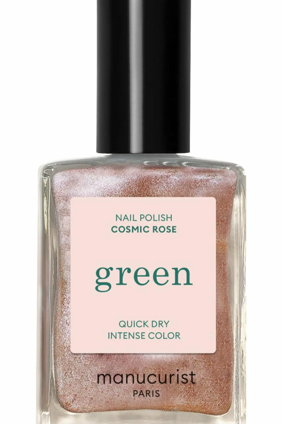 Vernis green Les paillettés