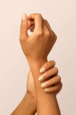 Vernis green Les paillettés