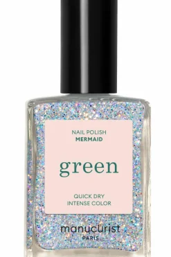Vernis green Les paillettés