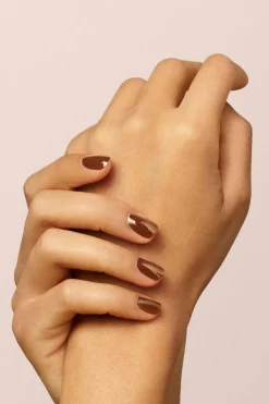 Vernis semi-permanent Green Flash Les marrons, gris & noirs