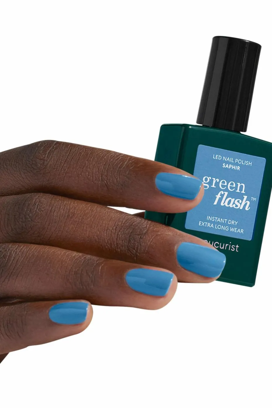 Vernis semi-permanent Green Flash Les bleus