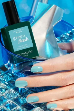 Vernis semi-permanent Green Flash Les bleus
