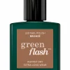 Vernis semi-permanent Green Flash Les pailletés