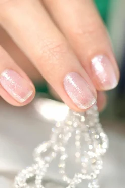 Vernis semi-permanent Green Flash Les pailletés