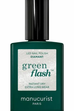 Vernis semi-permanent Green Flash Les pailletés