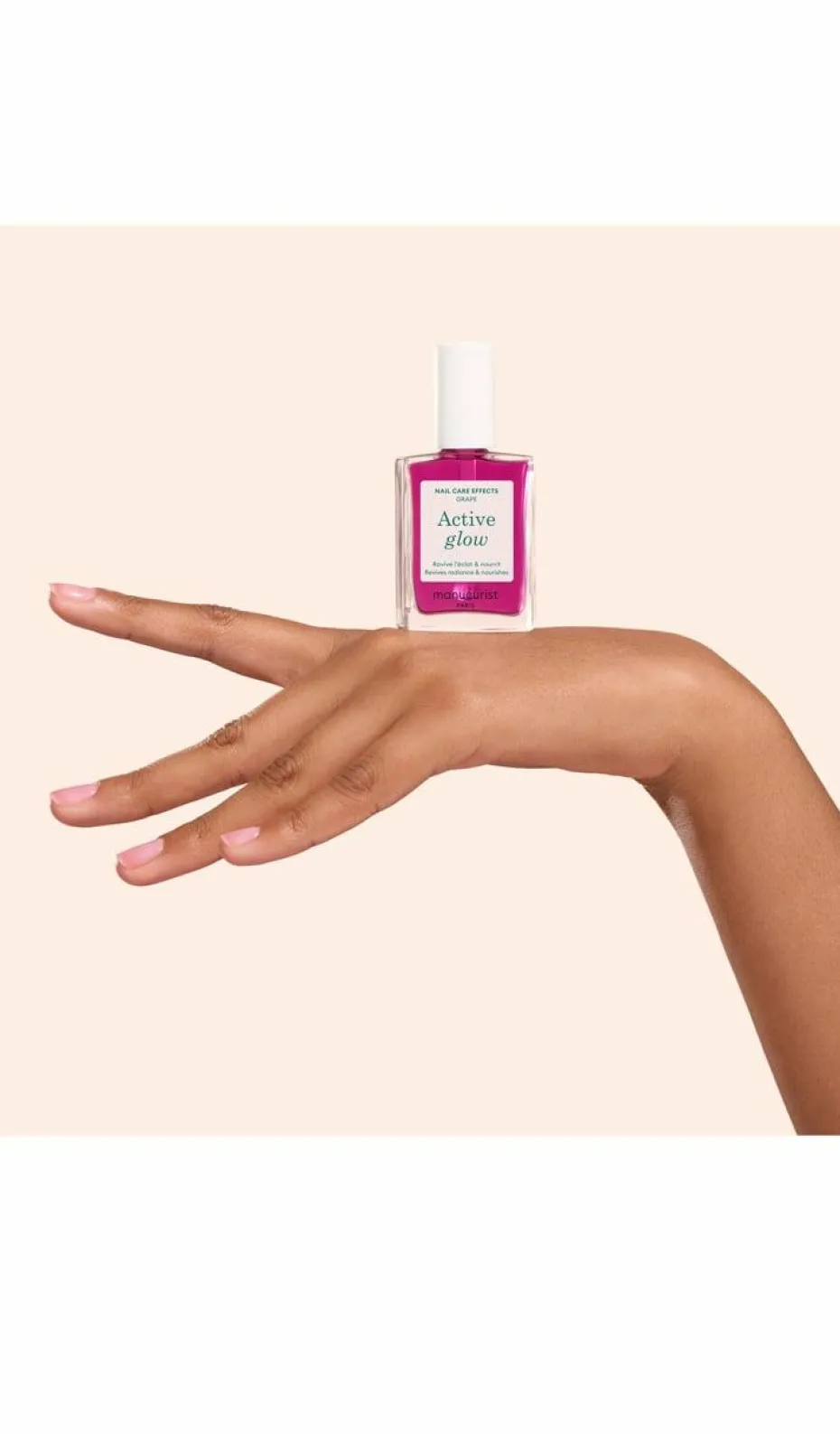 Vernis soin ultra-brillant Active Glow Grape