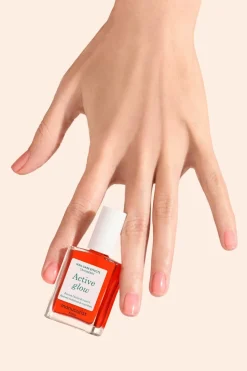 Vernis soin ultra-brillant Active Glow Cranberry