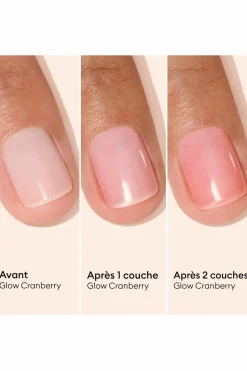 Vernis soin ultra-brillant Active Glow Cranberry