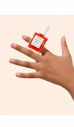 Vernis soin ultra-brillant Active Glow Cranberry